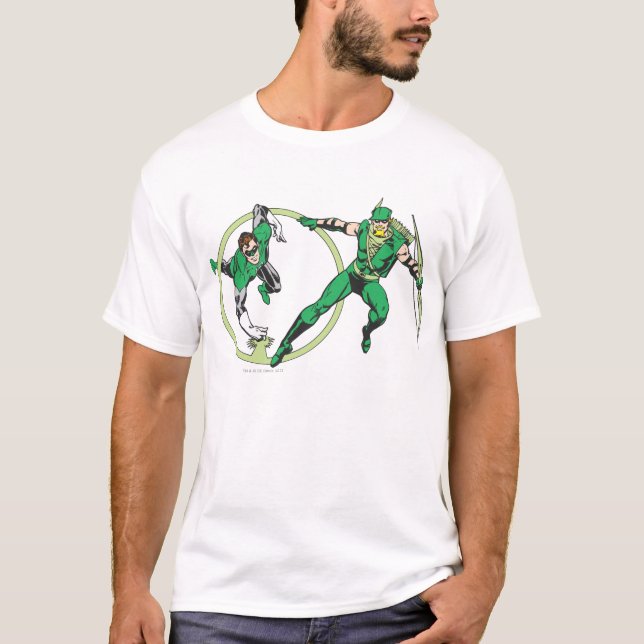 Camiseta Gladiador de Esmeralda y Arquero Esmeralda (Anverso)