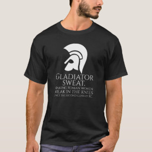 Camiseta Gladiador sudor Historia romana antigua Spqr Roma