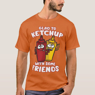 Camiseta GLADO KETCHUP CON ALGUNOS AMIGOS Ketchup Mustard p