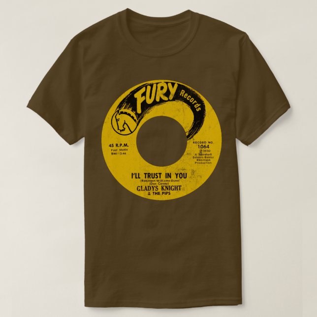 Camiseta Gladys Knight The Pips Me Confiará En Ti (Diseño del anverso)