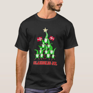 Camiseta Glaedelig Jul Nordic Gnomes Tomte Nisse Danish Chr