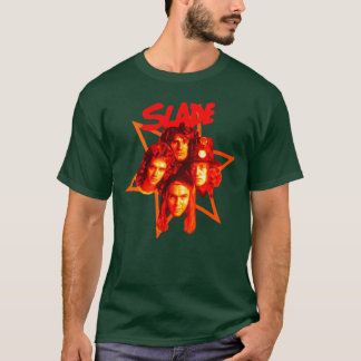 Camiseta Glam de estilo rojo sobredimensionado