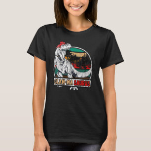 Camiseta Glam Masaurus Rex Dinosaur Glam Mamáes Saurus Fami