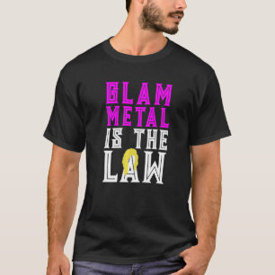 Camiseta GLAM METALIZADO ES LA LEY Funny Hair Metalizado Wi