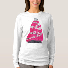 Camiseta Glam Pink Christmas Tree