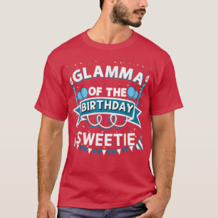 Camiseta Glamma De La Abuela Fiesta De Cumpleaños Sweetie B