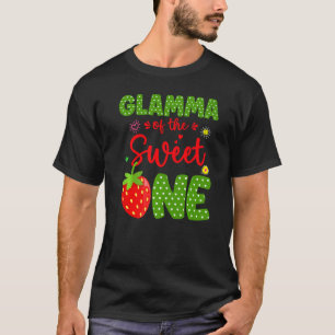 Camiseta Glamma Del Cumpleaños Una Fresa Primera Fruta B