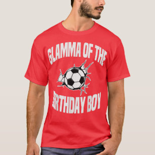 Camiseta Glamma del Fiesta de cumpleaños del equipo de fútb
