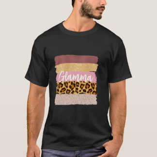 Camiseta Glamma Glam Mamáes Nana Leopard