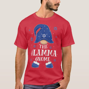 Camiseta Glamma Gnome Hanukkah Familia judía coincidente Na