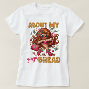 Camiseta Glamorosos Navidades rosados Chicas de Gingerbread