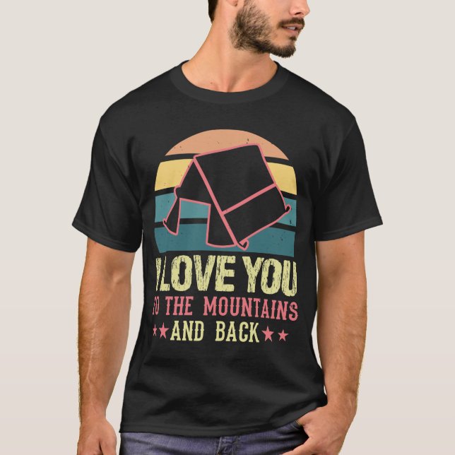 Camiseta Glamour Camping con estilo (Anverso)