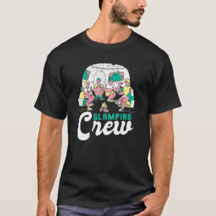 Camiseta Glamour Crew Camper Wine Camping Vintage