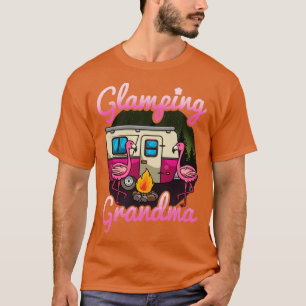 Camiseta Glamour de camping RV de la abuela