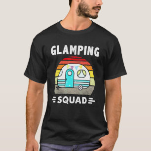 Camiseta Glamour Escuadrón Niño Glamando Fiesta Rv Motorhom