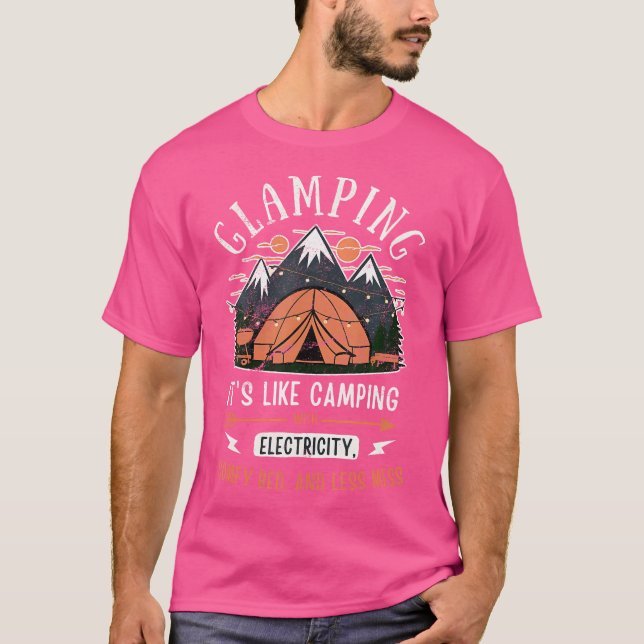 Camiseta Glamour Glamper Chilling Com (Anverso)