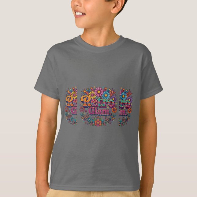 Camiseta Glamour Retro (Anverso)