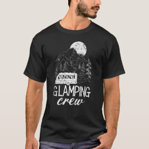 Camiseta Glamping Crew Luxury Camping Familia