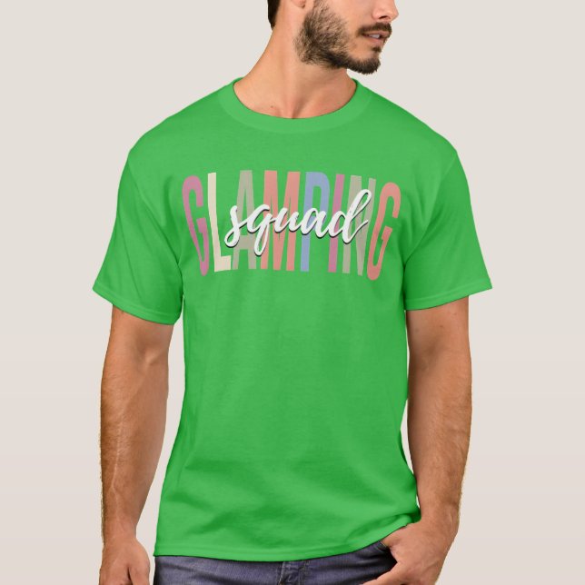 Camiseta Glamping Lovers Glampingeam Camping family (Anverso)