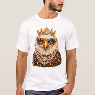 Camiseta Glamurosa de Águila Calva, Gr Americana P