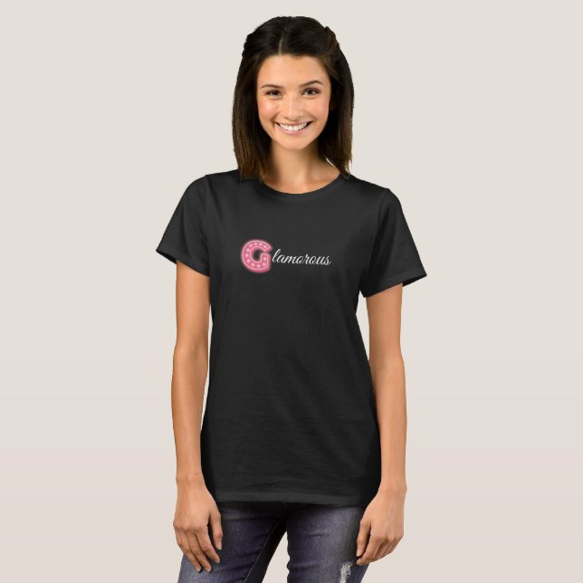 Camiseta Glamuroso (Anverso completo)