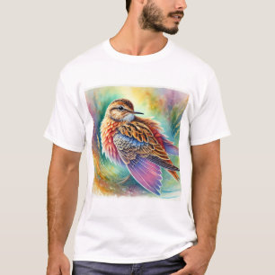 Camiseta Glareolidae Bird in Watercolor 221024AREF105 - Wat