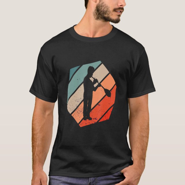 Camiseta Glasgazal Vidrio Blower Glassformation Hexa Retro (Anverso)