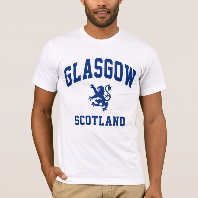Camiseta Glasgow escocés (Anverso)