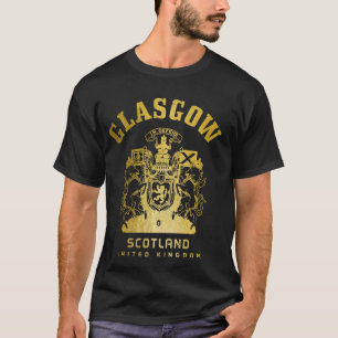 Camiseta Glasgow Scotland UK Vintage Scottish