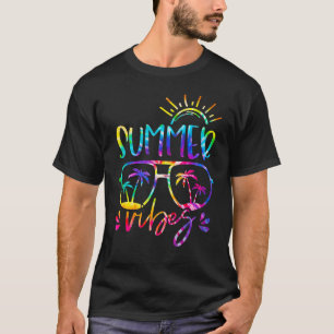 Camiseta Glasos de tinte de hielo Vibes de verano Hawaii Be