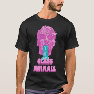 Camiseta Glass Animals Soda Waterfalls Head and Logo