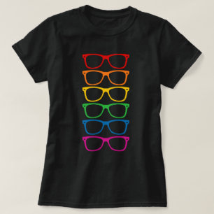 Camiseta Glass arcoiris