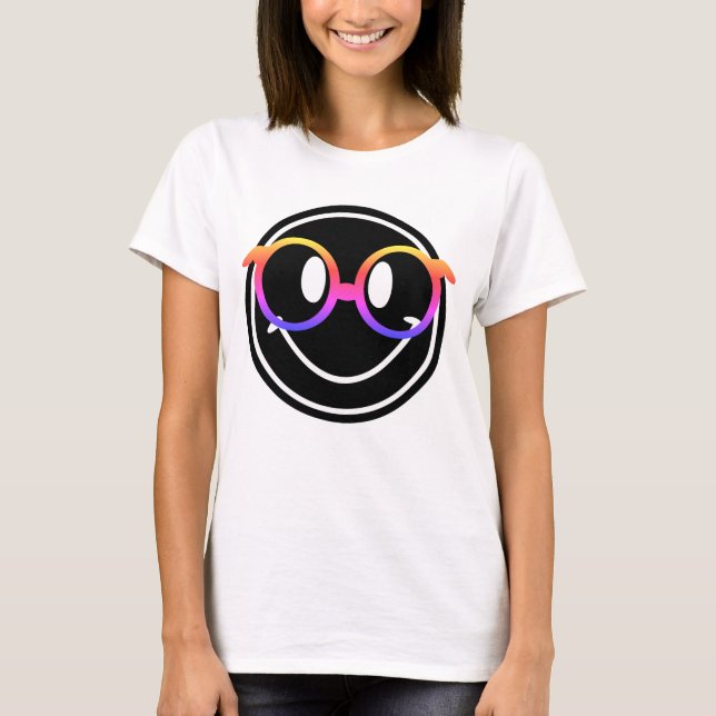 Camiseta Glass arcoiris (Anverso)