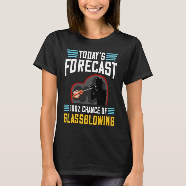 Camiseta Glass Blowing  Glassblower Glassworking Artist (Anverso)