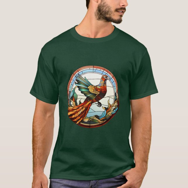 Camiseta Glass Golden Pheasant (Anverso)