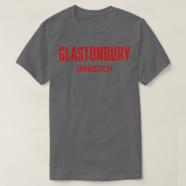 Camiseta Glastonbury Connecticut TShirt (Diseño del anverso)