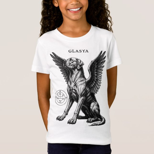Camiseta Glasya Ascendiente de Cachorro de la Sombra (Anverso)