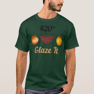 Camiseta Glazar La Cerámica De Cerámica Clay 4
