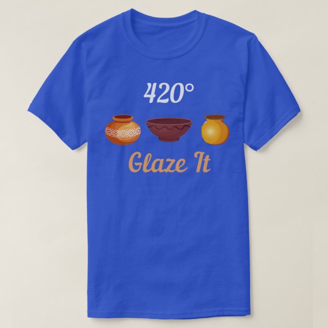 Camiseta Glazar Ti Cerámica Clay 1 (Diseño del anverso)