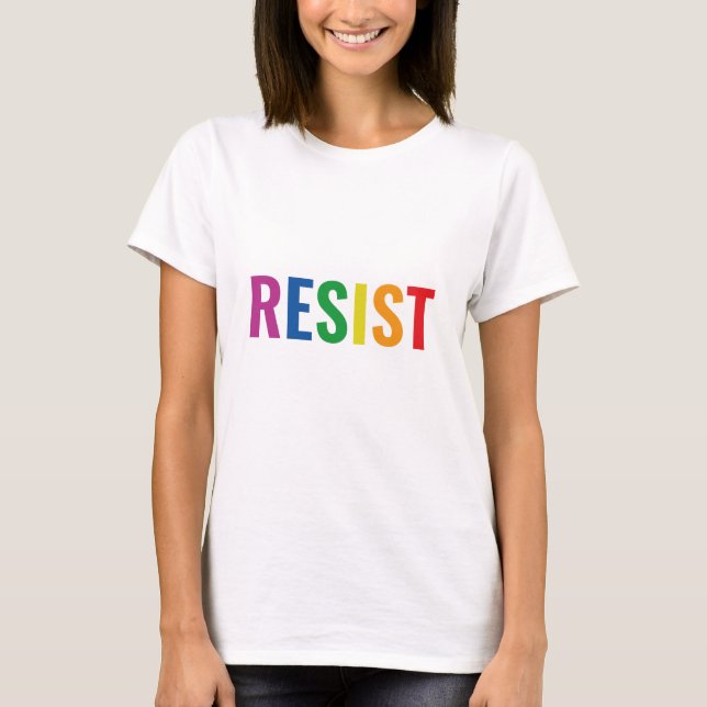 Camiseta Glbt Resist (Anverso)