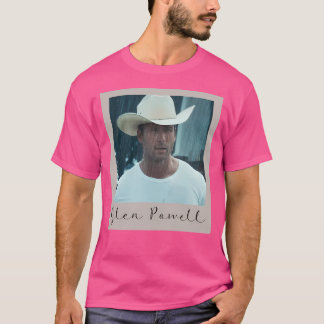 Camiseta Glen Powell Cowboy Retro Photo Style Niños