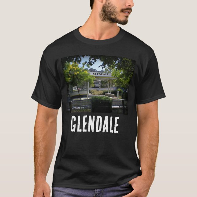 Camiseta Glendale, California Adams Square Mini Park (Anverso)