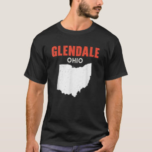 Camiseta Glendale Ohio EE.UU. EE.UU. EE.UU. EE.UU. Viajes O
