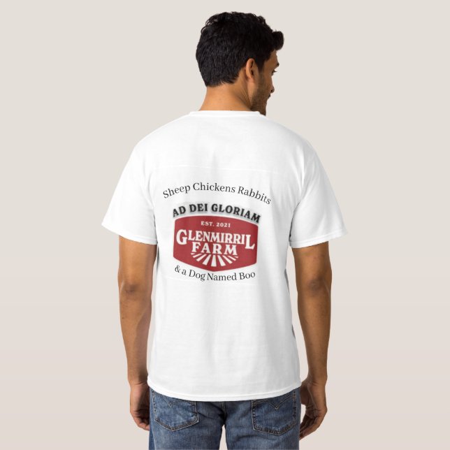 Camiseta Glenmirril Farms T-shirt (Reverso completo)
