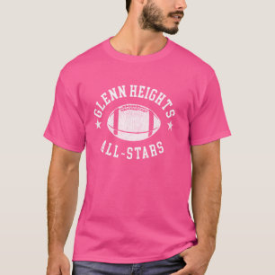 Camiseta Glenn Heights Vintage All-Stars Football Retro 80
