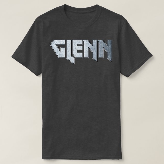 Camiseta Glenn metalizado fuerte (Diseño del anverso)
