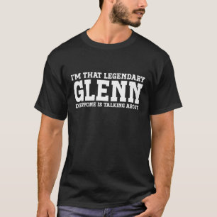 Camiseta Glenn Surname Funny Team Family apellido Glenn T