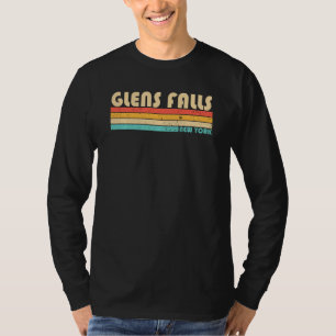 Camiseta Glens Falls Ny New York Funny City Home Roots Retr