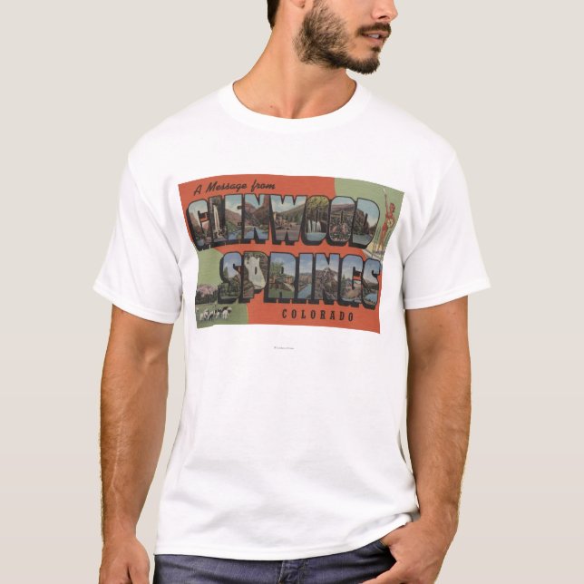 Camiseta Glenwood Springs, Colorado - escenas grandes 2 de (Anverso)