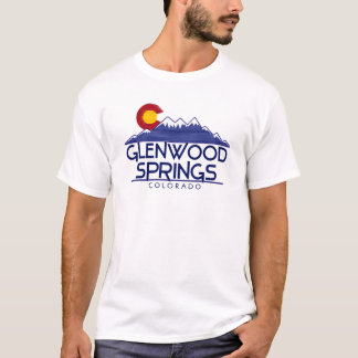 Camiseta Glenwood Springs wood mountains shirt